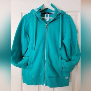 Women's tuff athletics teal hoody - size XL